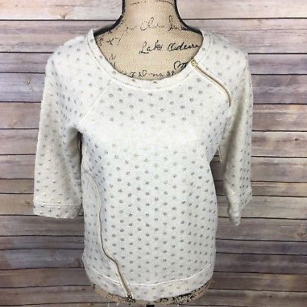 The Limited Gold Dot Boatneck Sweatshirt
